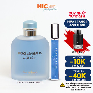  10ml Light Blue Eau Intense | Nước hoa nam