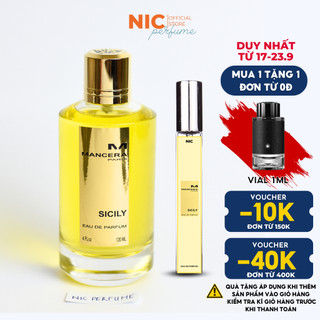  10ml Mancera Sicily | Nước hoa nam