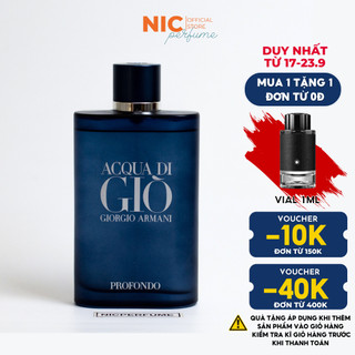  10ml Acqua Di Gio Profondo | Nước hoa Giò Xanh