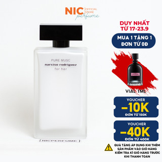  10ml Narciso Pure Musc chính hãng | Nước hoa nữ Nar Trắng