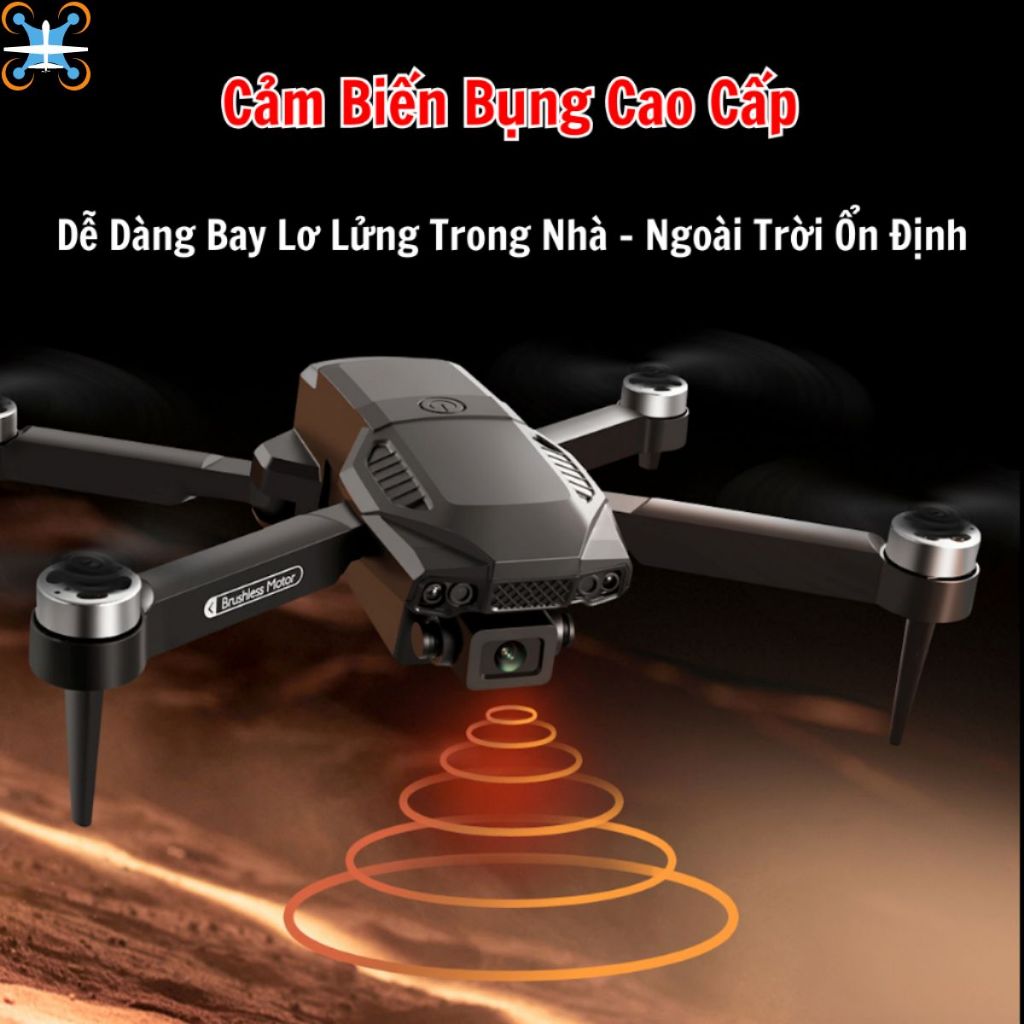 Plycam mini F198 Pro, Máy Bay Điều Khiển Từ Xa 4 Cánh Flycam Cao Cấp 2 Camera, Pin Lithium 1800mAh | BigBuy360 - bigbuy360.vn
