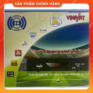 Bộ Truyền Hình Vệ Tinh Vinasat HD-02+ (THVL1,2, ANTV,HTV7, HTV9..HD Miễn Phí)