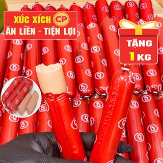   Mua 1 Kg Tặng 1 Kg  Xúc Xích Ăn Liền Chính Hãng CP Thơm Ngon Tiện Lợi Đảm Bào ATTP - Ăn Là Ghiền 