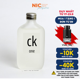 Nước hoa unisex C_k one chiết 10ml