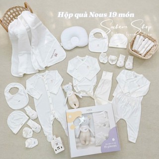  Set Quà Tặng Combo Đi Sinh Nous 19 Món Cho Bé Sơ Sinh 3-6kg 