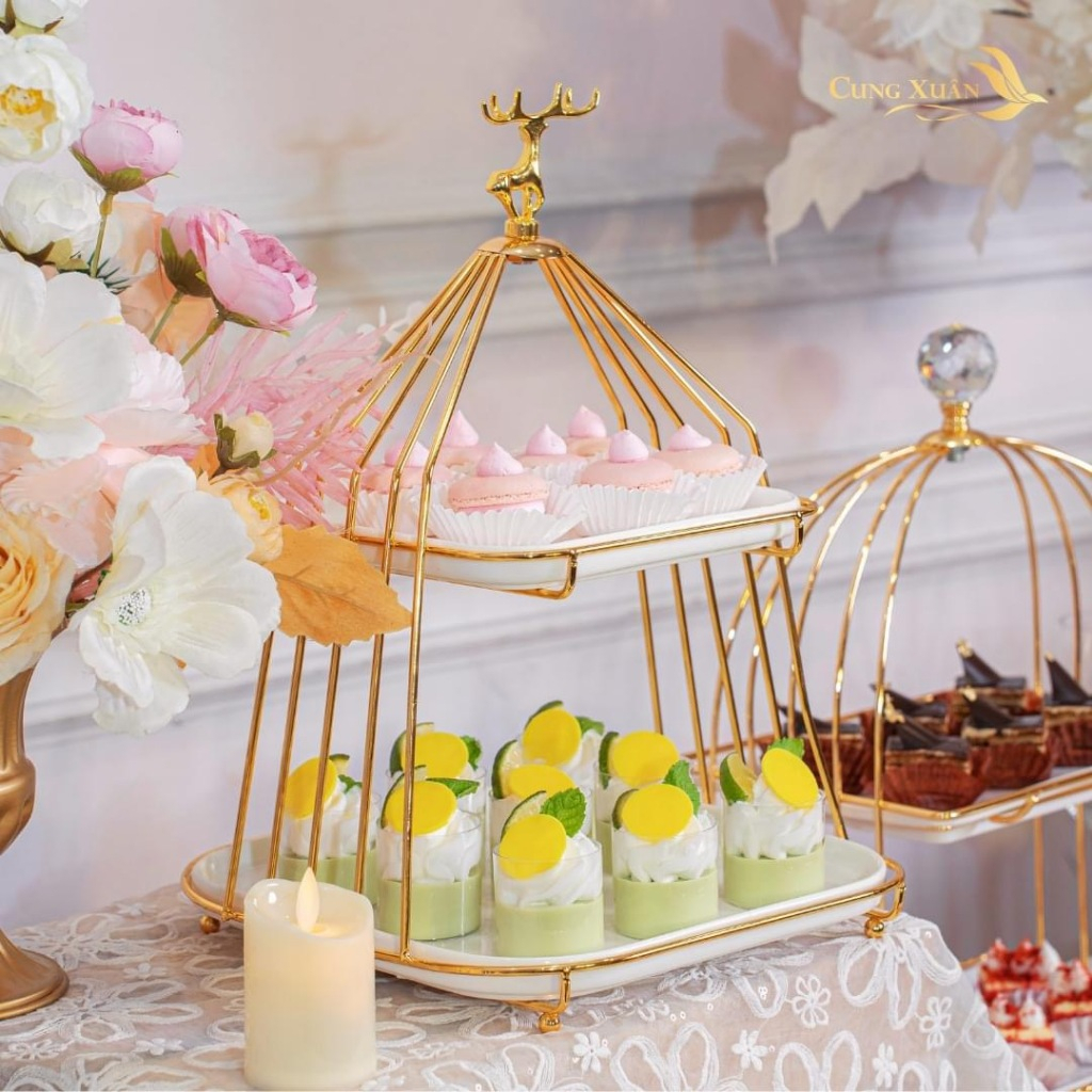 🍂🍁 KHAY BÁNH ĐẦU HƯƠU 🍂🍁Khay Đựng Bánh Kẹo , Hoa Quả, Thức Ăn Dùng Cho Tiệc TeaBreak, Buffet