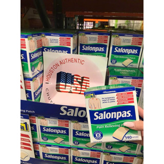    ĐỦ BILL STORE + AIR  Cao dán giảm đau Salonpas của Mỹ _ Live mua hàng tại Mỹ 