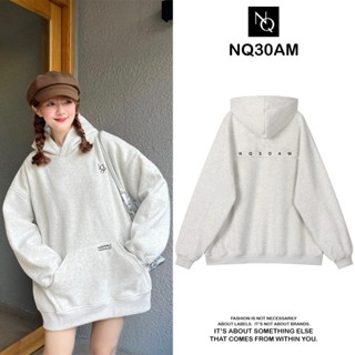  Áo Hoodie Thêu Chữ NQ30 AM Siêu Nét Chất Nỉ Bông Dày Dặn Áo Nỉ Hoodie Unisex Form Rộng Mặc Ấm Hot Nhất 2024 