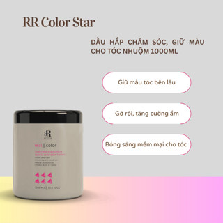 Dầu hấp giữ màu và phục hồi tóc nhuộm RRline Color Star Mask