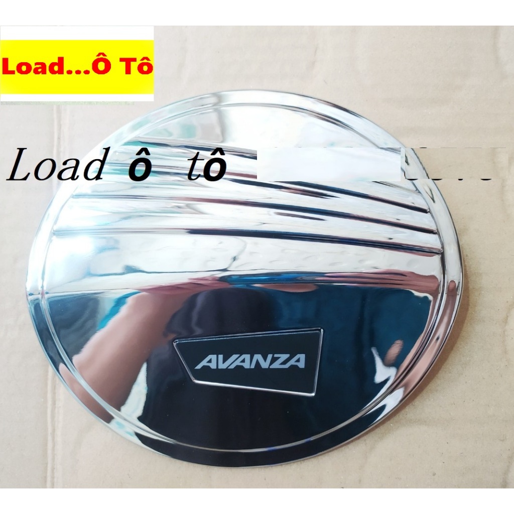 Ốp nắp bình xăng Toyota Avanza 2025-2019 Mạ Crom Sáng Bóng