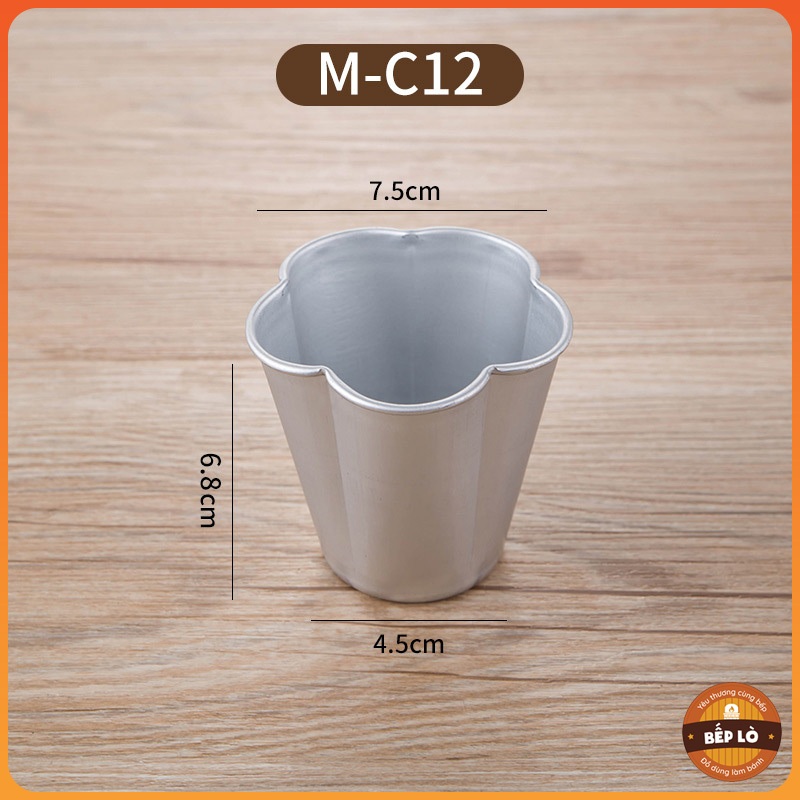 Khuôn làm thạch, flan, rau câu, pudding M-C12