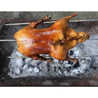 Xiên Nướng Gà Vịt 3 cạnh bằng inox / Chĩa 3 cạnh quay gà vịt / Xiên 3 cạnh nướng gà vịt ( Loại Xích To Hon Đa )