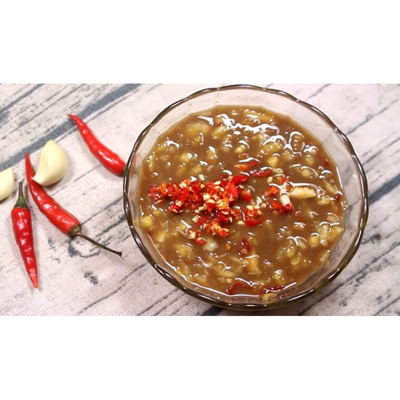 Mắm nêm xay nha trang_pha sẵn ăn liền