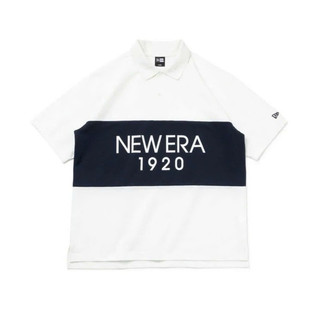 [ CHÍNH HÃNG ] ÁO POLO Trắng phối sọc đen logo New era 1920 BASIC MỚI NHẤT 2024 - tiệm của Diệu