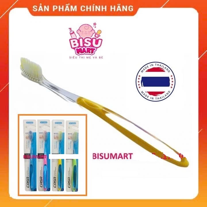 Bàn chải đánh răng lông tơ siêu mềm CASA Thailand