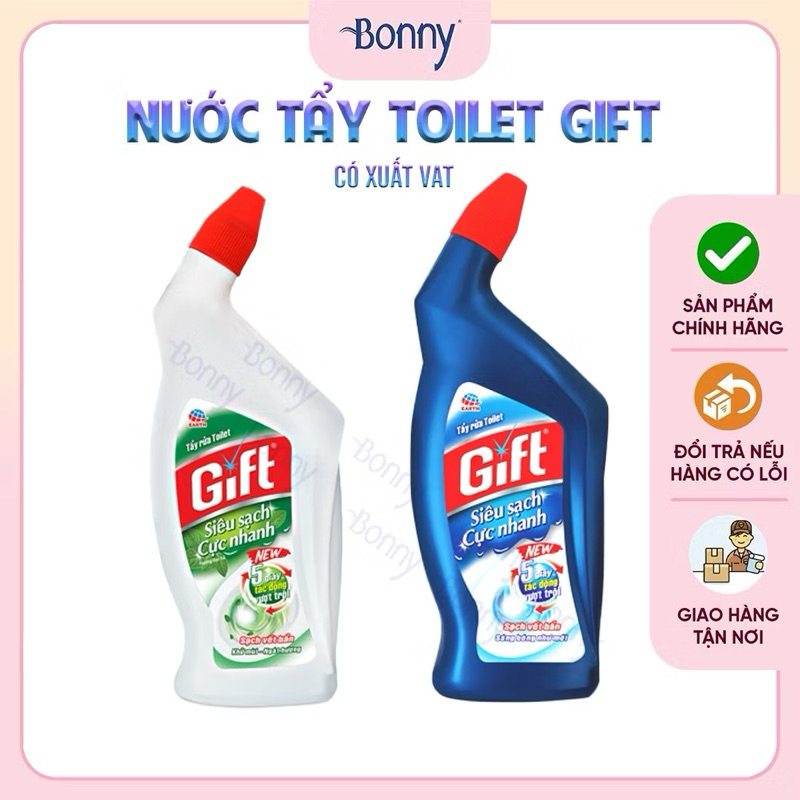Tẩy Tolet gift 600ml