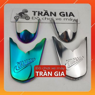 Chỉ mũi dè trước sau inox xe Sirius RC xăng cơ ốp che mỏ đuôi dè chắn bùn bình xăng con Yamaha