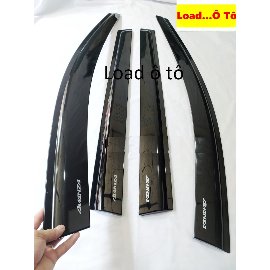 Vè Che Mưa Xe Toyota Avanza 2025-2018 Mẫu Vè Đen Thái