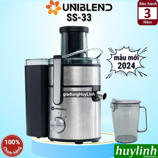 Máy ép trái cây nhanh Uniblend SS-33 - 1000W - Model 2024 - Máy ép cho quán - nhà hàng [Uni SS33]