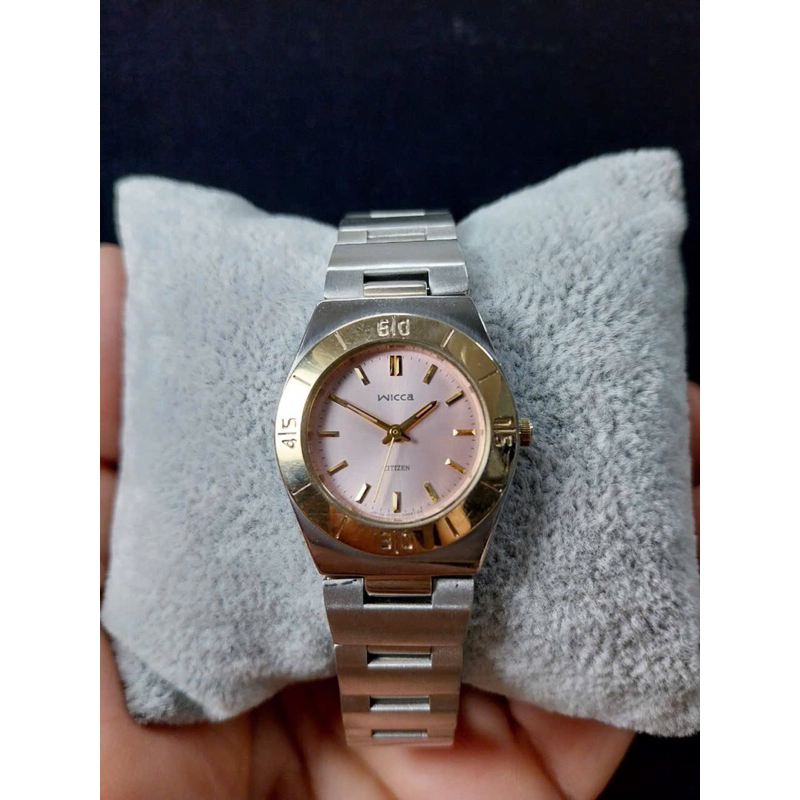 🍂Đồng hồ Si Nữ hiệu Wicca Citizen Nhật🇯🇵. Hàng đã qua sử dụng