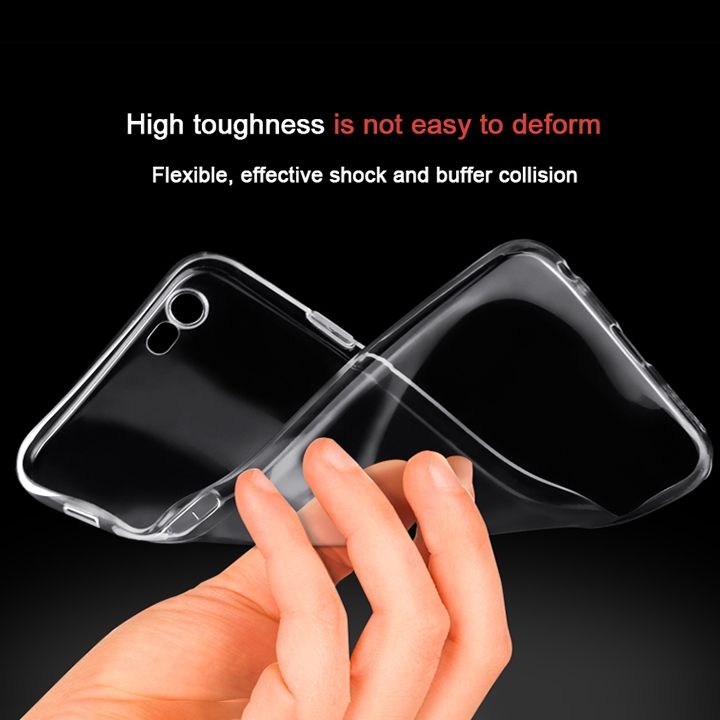 Ốp lưng iPhone 6 Plus - 6S Plus nhựa dẻo trong suốt