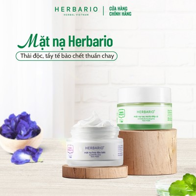 Mặt nạ HERBARIO Thuần Chay chăm sóc da mặt 30ml