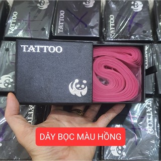 -( set 125 cái )Dây Nilong bọc dây điện máy xăm, bọc dây máy phun xăm