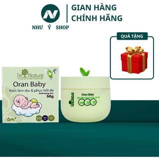  Kem Bôi Muỗi Đốt Cho Bé Oran Baby IM NATURE Da Bị Côn Trùng Cắn Ngứa Bảo Vệ Trẻ Suốt 6-8 Tiếng 50gr HÀNG CHUẨN 