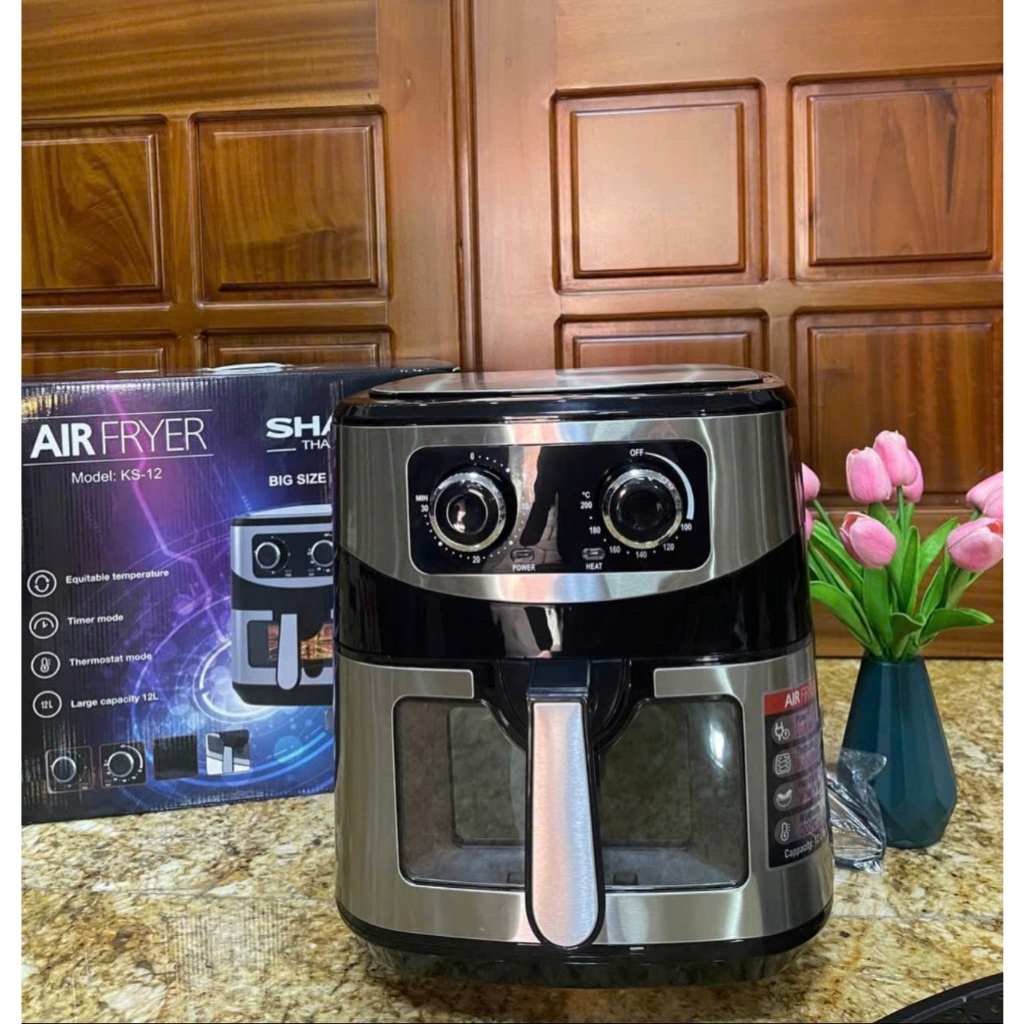 Nồi Chiên Không Dầu Homely,Sharp cơ Nhiều Dung Tích 9.2 Lít, 9.8L, 10L, 10.2L, 12L- Bảo hành 12 thán