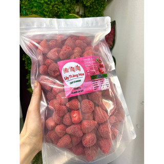 Dâu Tây sấy giòn 500gr-1000gr (giòn xốp-chua chua ngọt ngọt rất ngon)