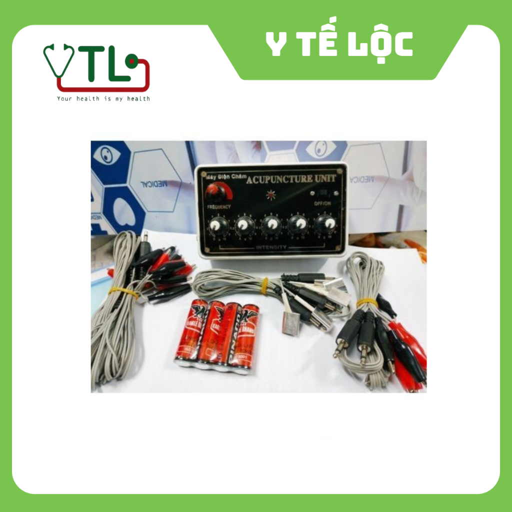 Máy điện châm Acupuncture-Unit 5 cọc 20 kim