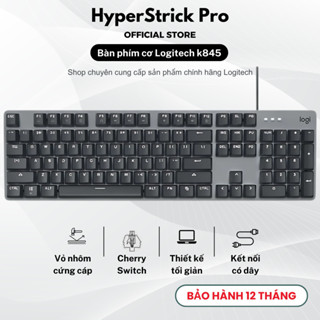 Bàn phím cơ có dây LOGITECH K845- RGB, full size, thiết kế tối giản bảo hành 12 tháng