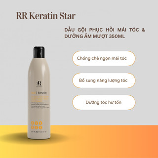 Dầu gội dưỡng ẩm và phục hồi tóc hư tổn Rrline Keratin Star Shampoo