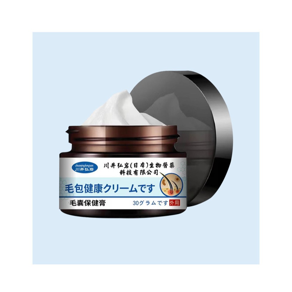 Kem Bôi Viêm Nang Tóc, Gàu Ngứa SAKAIDO, Kem Thảo Dược SAKAIDO Loại Bỏ Vảy Sừng. Nấm Da Đầu