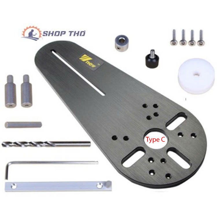 Cữ cắt tròn cho máy phay Wnew - Type C