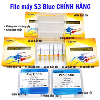 File máy nội nha S3 Blue trâm máy s3 Blue hàng chính hãng BT0099 dùng trong nha khoa