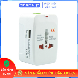 [HỎA TỐC] Ổ cắm du lịch MPE TA3 tích hợp cổng USB, chất liệu nhựa PVC cao cấp - Hàng chính hãng