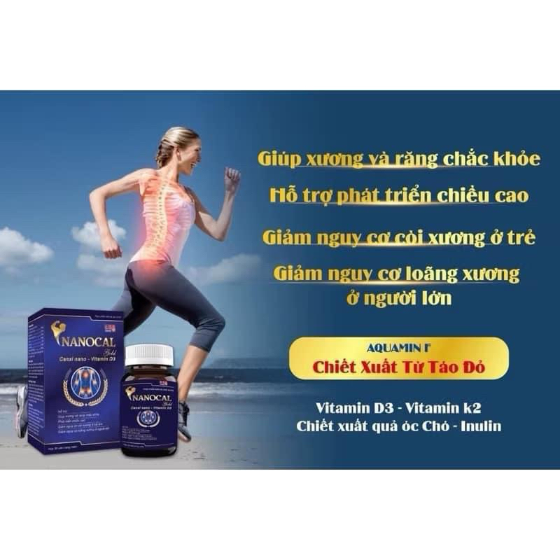 Viên uống Nanocal ( Bổ sung canxi D3 usa VIP)