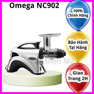 Máy Ép Chậm Trục Ngang Omega NC902 - Dễ Vệ Sinh - Ép Kiệt Bã (Omega NC902HD, Omega NC902HDC)