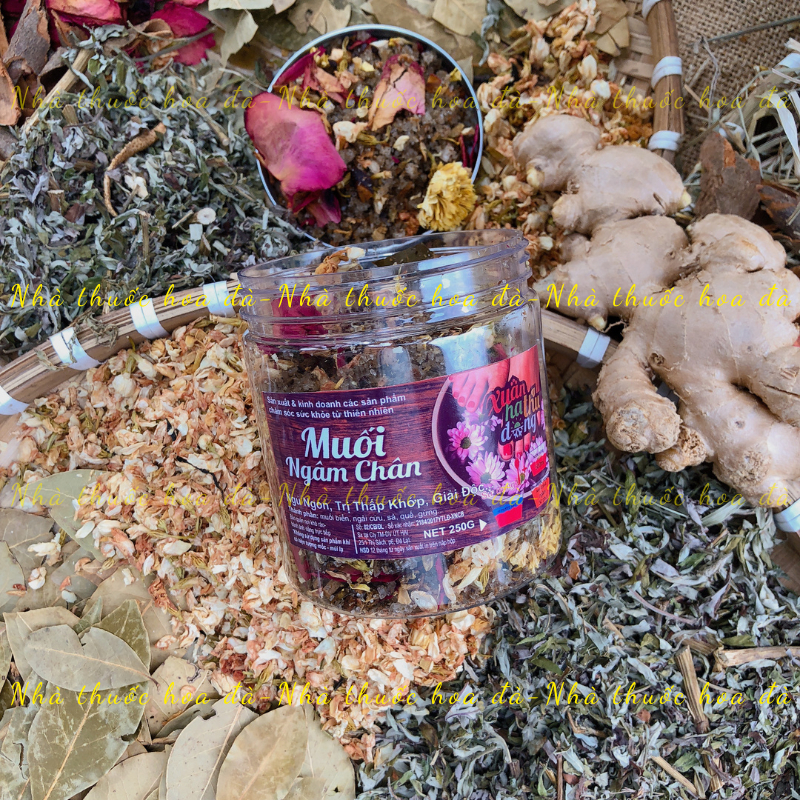 250G Muối ngâm chân _ thảo mộc Đà Lạt 1893