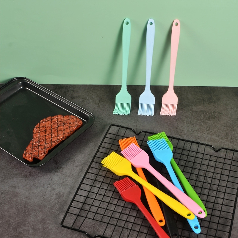 Chổi silicone đúc nhiều màu (21cm)