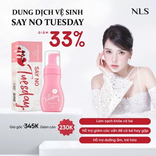  Dung dịch vệ sinh SAYNO TUESDAY NLS làm sạch bảo vệ vùng kín 150ml Hiền Lê 