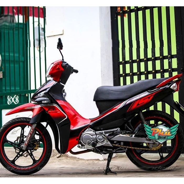 Tem rời Sirius FI đỏ đen trắng (P) -1