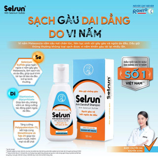 Dầu gội ngăn gàu Selsun 50ml