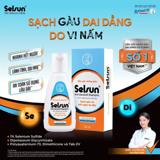 Dầu gội ngăn gàu Selsun 50ml