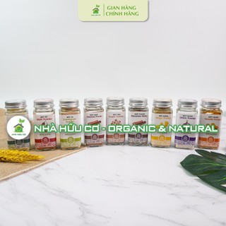 TỔNG HỢP các loại gia vị hữu cơ VINASAMEX (bột quế,bột gừng,nghệ,hành,sả,tỏi,ớt,tiêu,hồi...)- Nhà hữu cơ