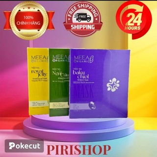  HỘP 5 MIẾNG MẶT NẠ MASK THẠCH TƯƠI COLLAGEN THỰC VẬT MEEA 3 MEEA 