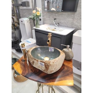 Lavabo đá cuội/Chậu đá rửa mặt