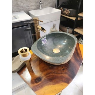 Lavabo đá cuội/Chậu đá rửa mặt
