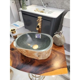 Lavabo đá cuội/Chậu đá rửa mặt